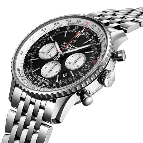 breitling navitimer steel|breitling navitimer b01 chrono 46.